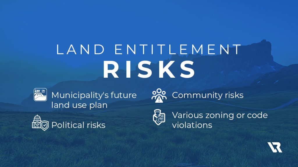 land entitlement risks